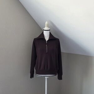 Spanx Airessentials Quarter Zip Sweatshirt